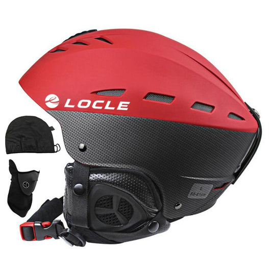 LOCLE Skiing Helmet Women Men Children CE Safety Skating Skiing Snowboard Skateboard Helmet Motorcycle Snowmobile Helmets