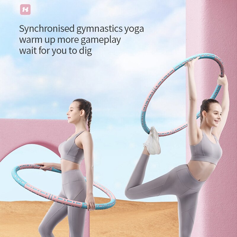 Removable Adult Weight Loss Fitness Hoop