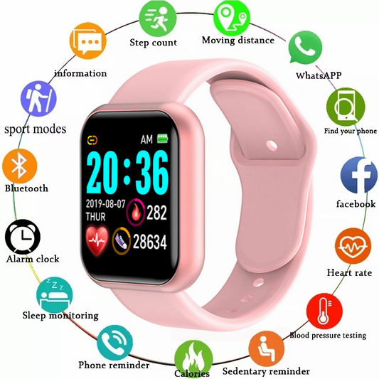 Fitness Tracker Multifunctional Smart Watch