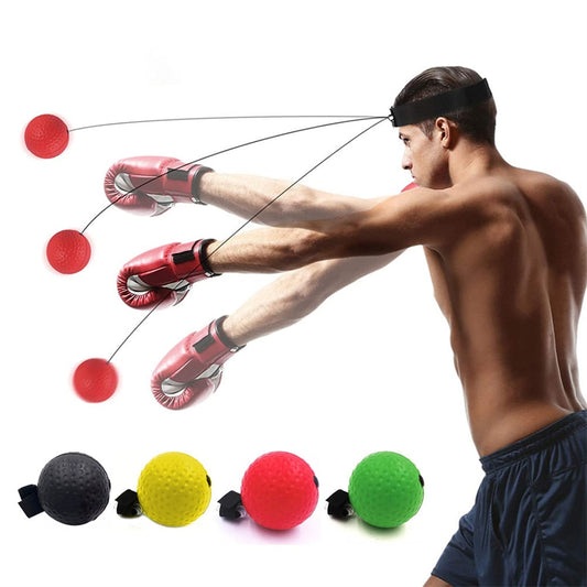 Head Mounted MMA Boxing Speed Ball