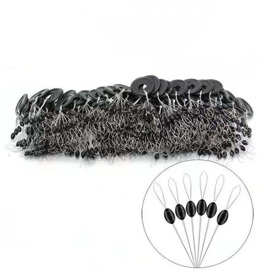 10 Group High Quality Black Rubber Fishing Line