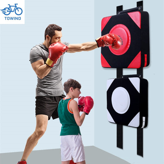 New Faux Leather Wall Punching Pad Boxing Punch Target Training Sandbag Sports Dummy Punching Bag Fighter Martial Arts Fitness
