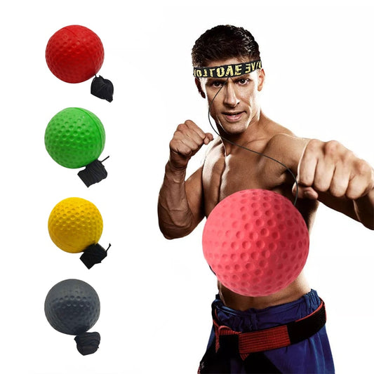 Head-mounted Boxing Reflex Ball