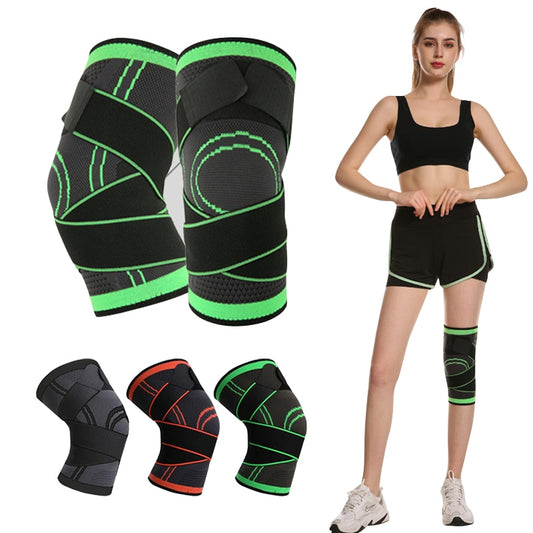 Knee Pads for Pain Kinesiology Tape Sport Kneepad Meniscus and Ligament Support Joint Sports Safety Fitness Body